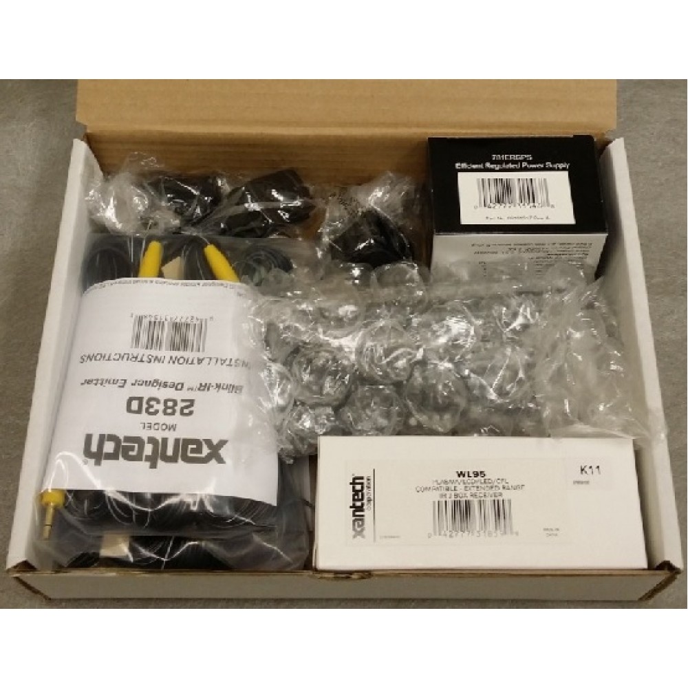 Xantech Large Venue IR Control Kit With Extended Infra-red Remote Control